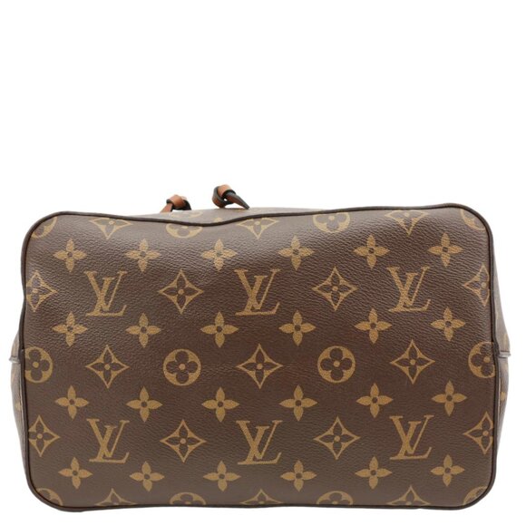 Louis Vuitton  Neonoe MM Monogram Canvas Shoulder Bag Brown - Picture 9 of 16